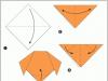 Оригами для малышей. Первые уроки. Простые оригами из бумаги для детей (16 фото) Оригами детей 5 6 лет схемы